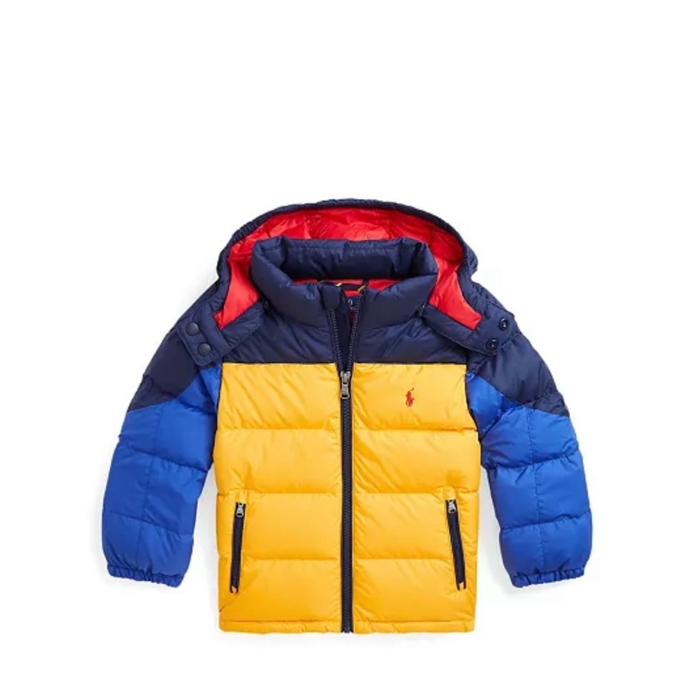 Polo by Ralph Lauren Kids Multi color  Puffer   Sz. 12 months NWT